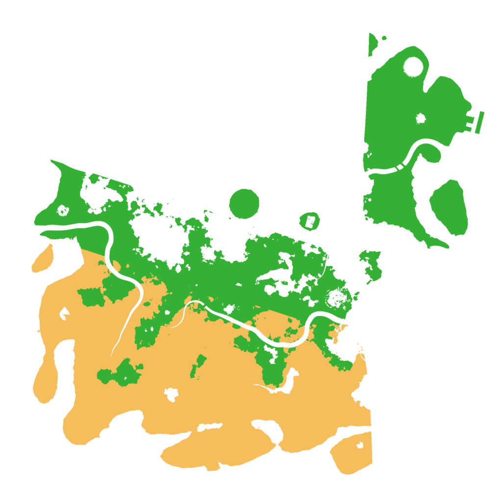 Biome Rust Map: Procedural Map, Size: 4500, Seed: 3852473