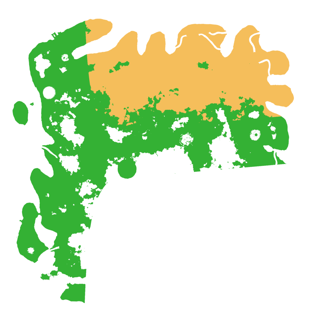 Biome Rust Map: Procedural Map, Size: 4500, Seed: 974269