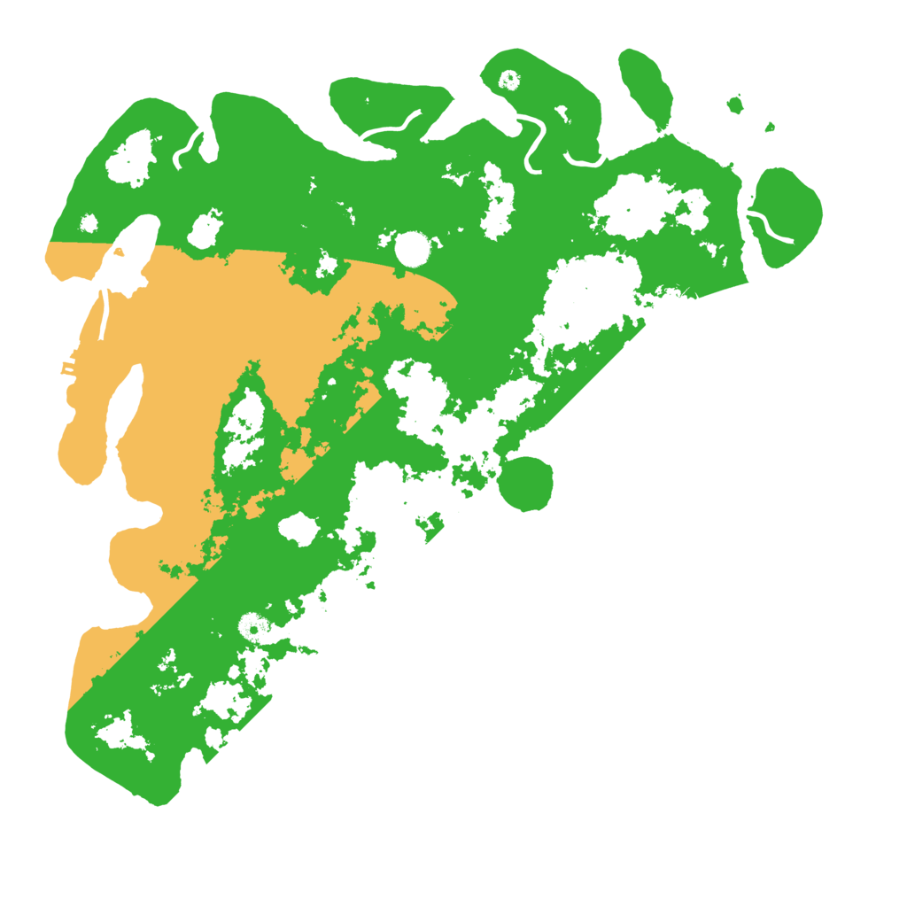 Biome Rust Map: Procedural Map, Size: 4500, Seed: 5556625