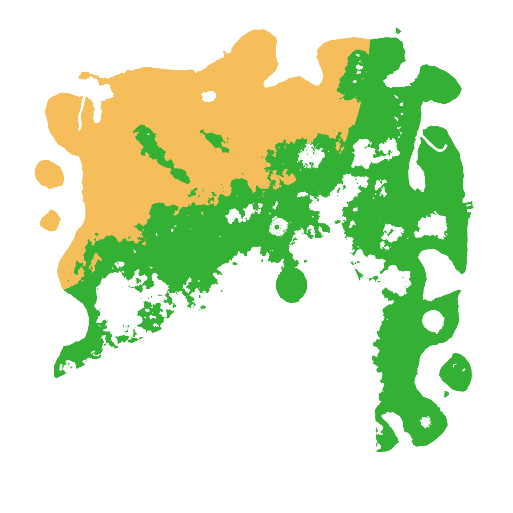 Biome Rust Map: Procedural Map, Size: 4300, Seed: 28367