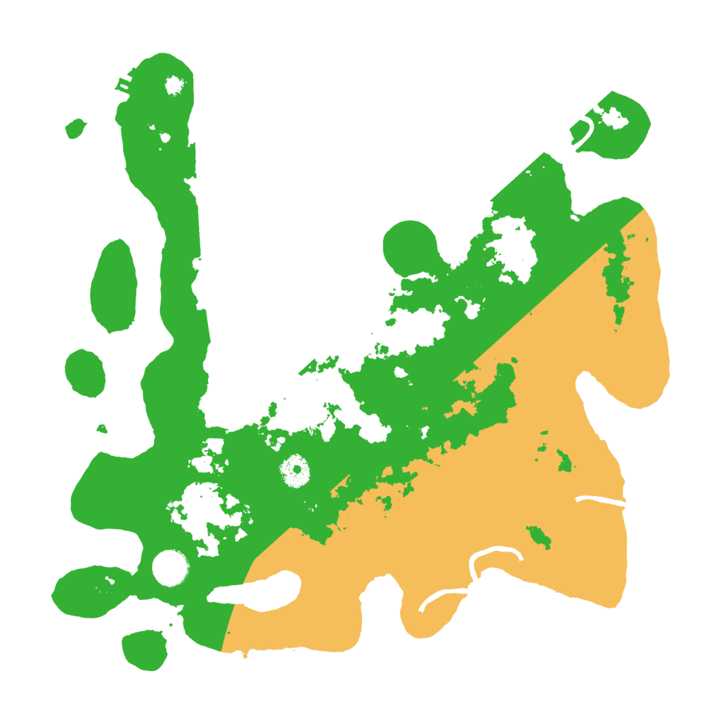 Biome Rust Map: Procedural Map, Size: 3550, Seed: 3080979