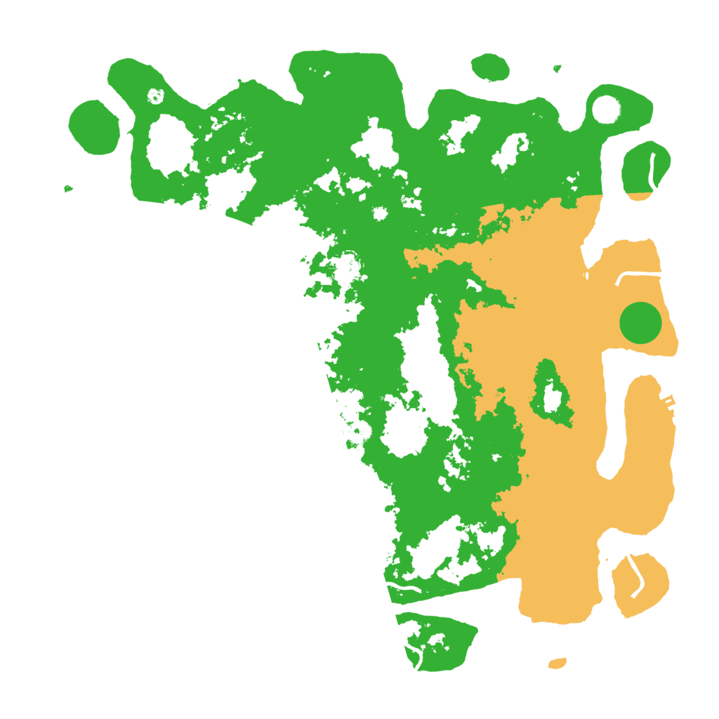 Biome Rust Map: Procedural Map, Size: 4500, Seed: 5570521