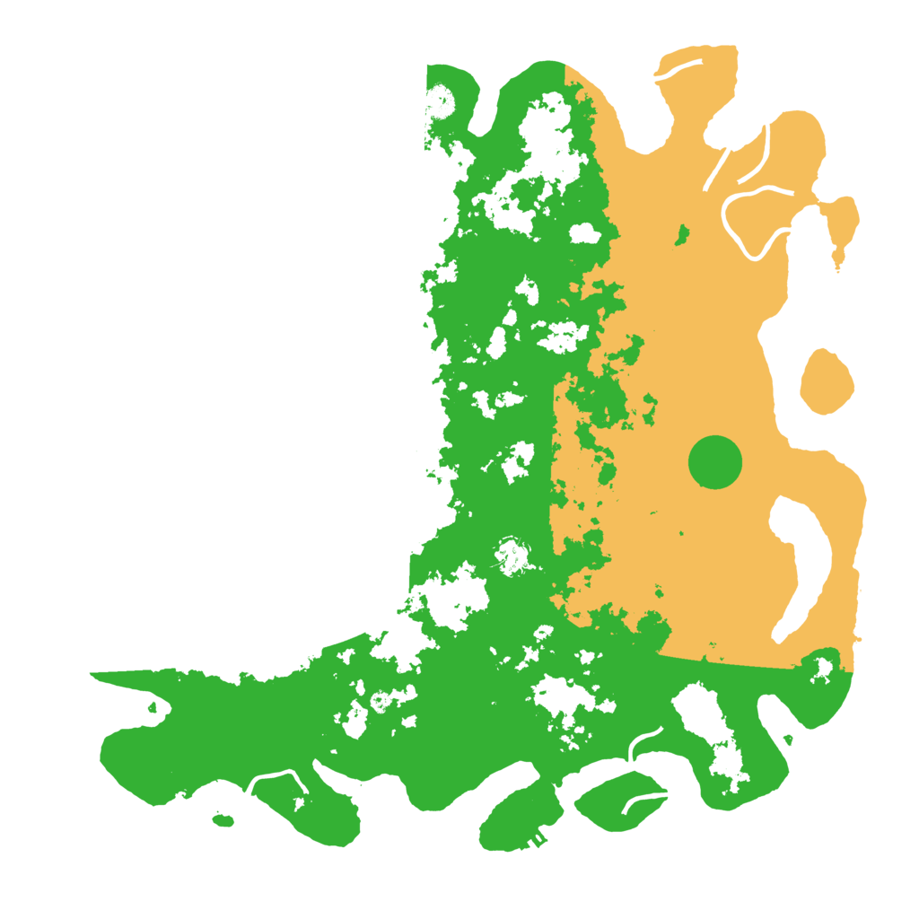 Biome Rust Map: Procedural Map, Size: 4500, Seed: 1221536346