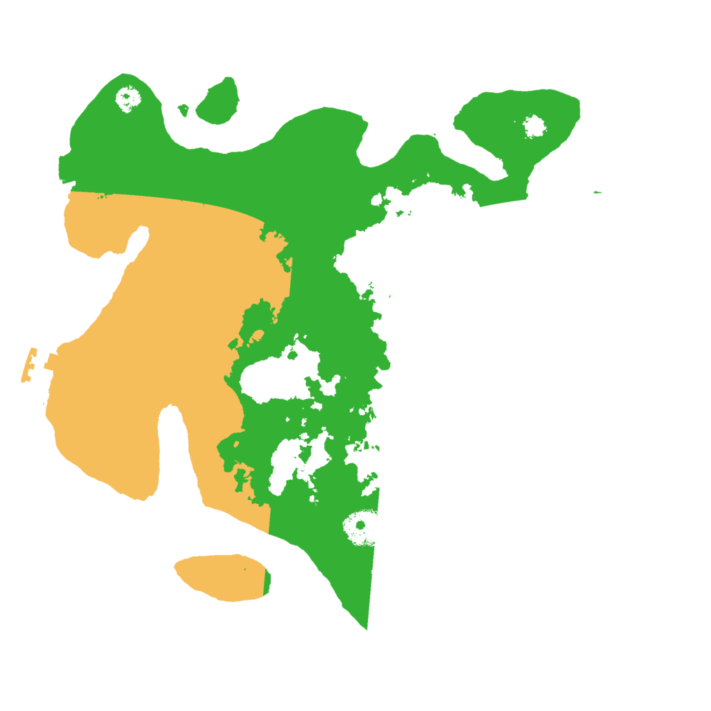 Biome Rust Map: Procedural Map, Size: 3000, Seed: 1387091601