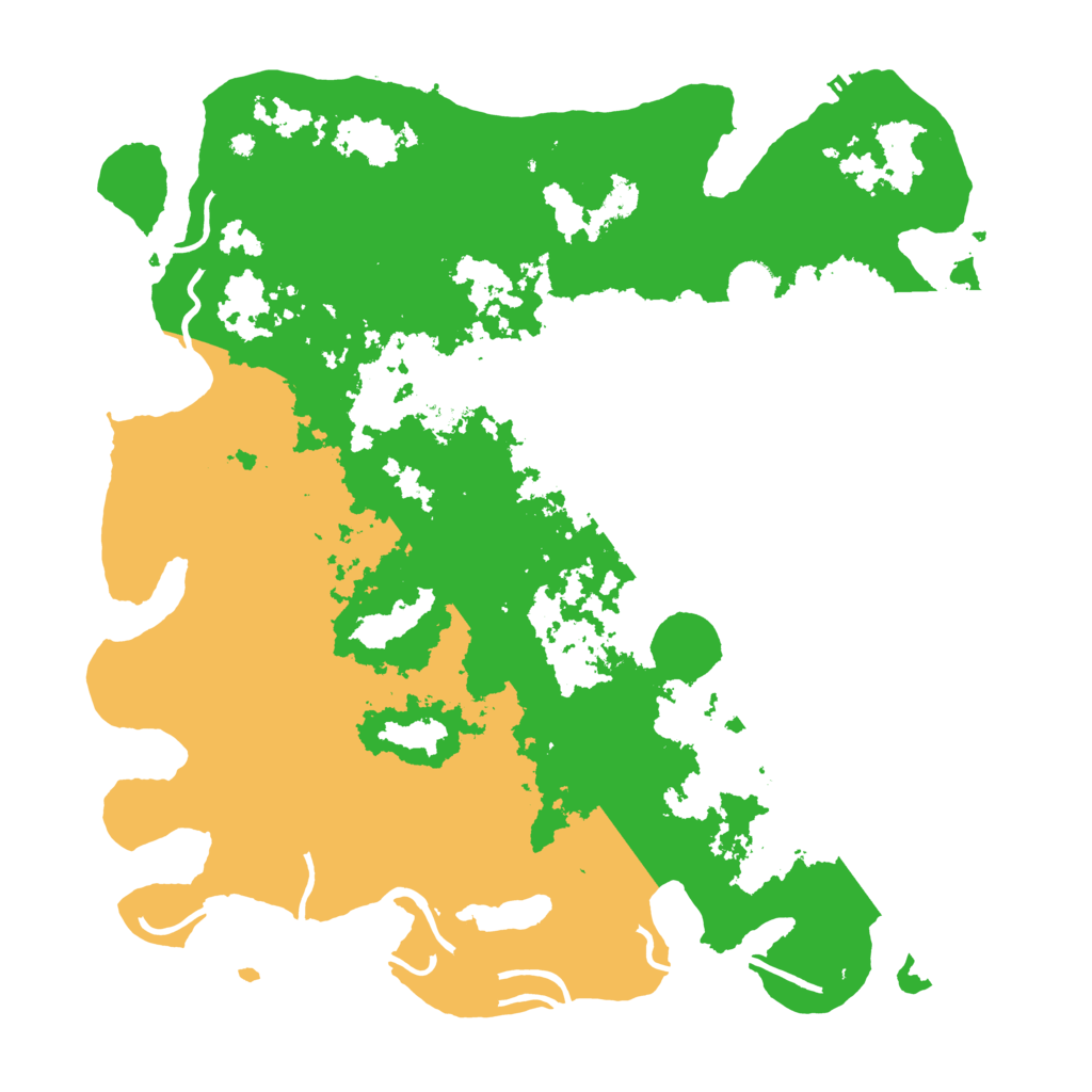 Biome Rust Map: Procedural Map, Size: 4300, Seed: 1536093844