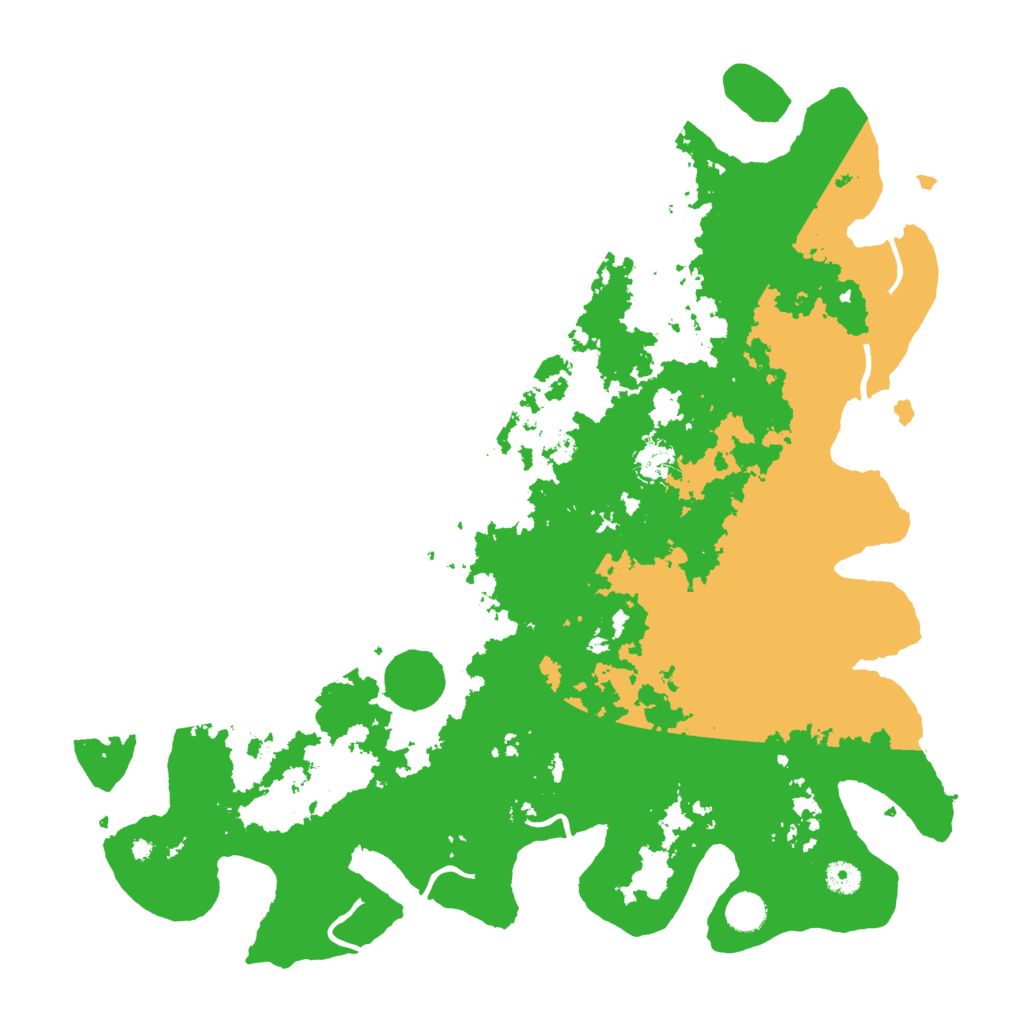 Biome Rust Map: Procedural Map, Size: 4500, Seed: 4430334