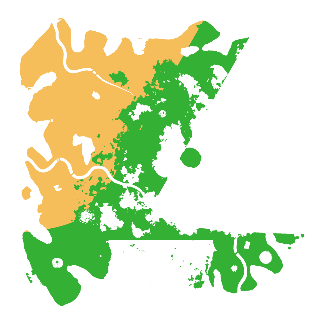 Biome Rust Map: Procedural Map, Size: 4500, Seed: 456