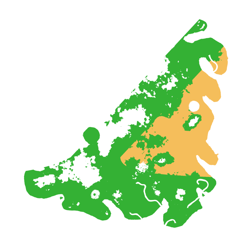 Biome Rust Map: Procedural Map, Size: 4000, Seed: 836429069