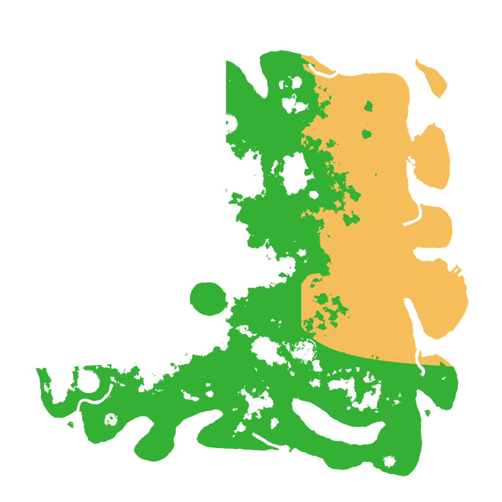 Biome Rust Map: Procedural Map, Size: 4000, Seed: 2021060581