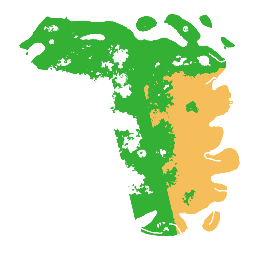 Biome Rust Map: Procedural Map, Size: 4500, Seed: 3942766