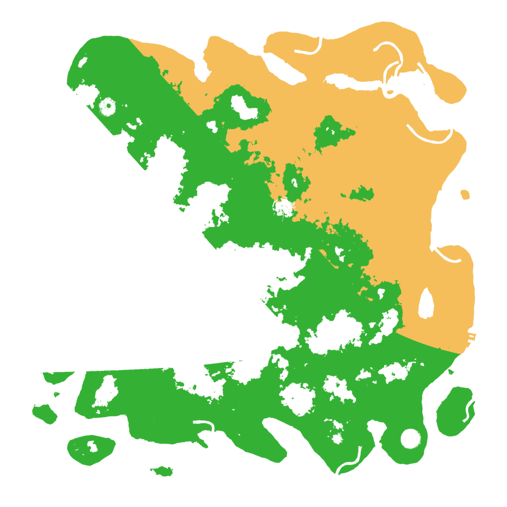 Biome Rust Map: Procedural Map, Size: 4500, Seed: 3201024