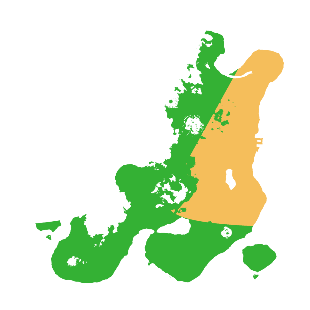 Biome Rust Map: Procedural Map, Size: 3000, Seed: 1578294706