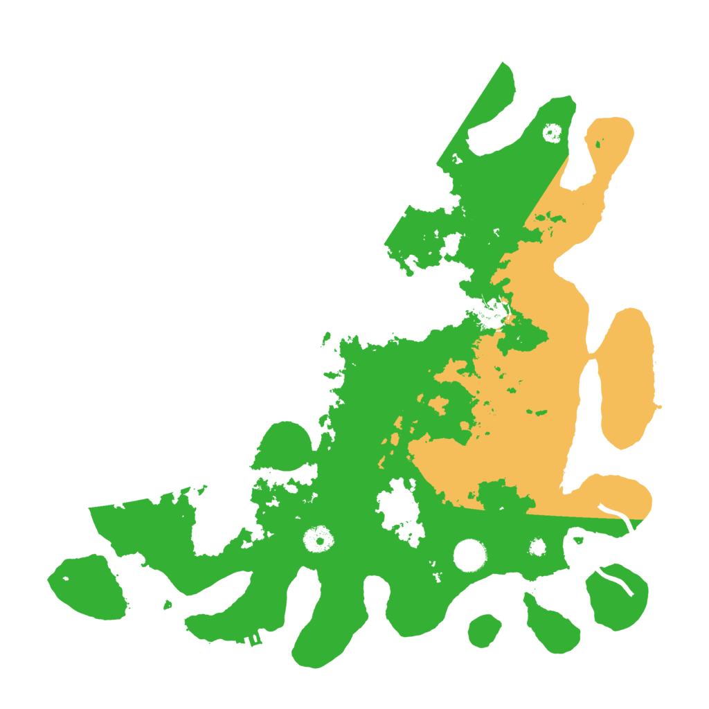Biome Rust Map: Procedural Map, Size: 3800, Seed: 388746