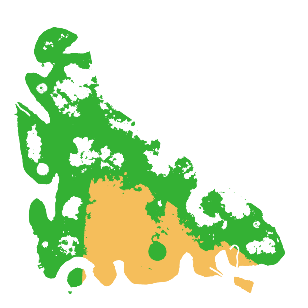 Biome Rust Map: Procedural Map, Size: 4500, Seed: 2594847