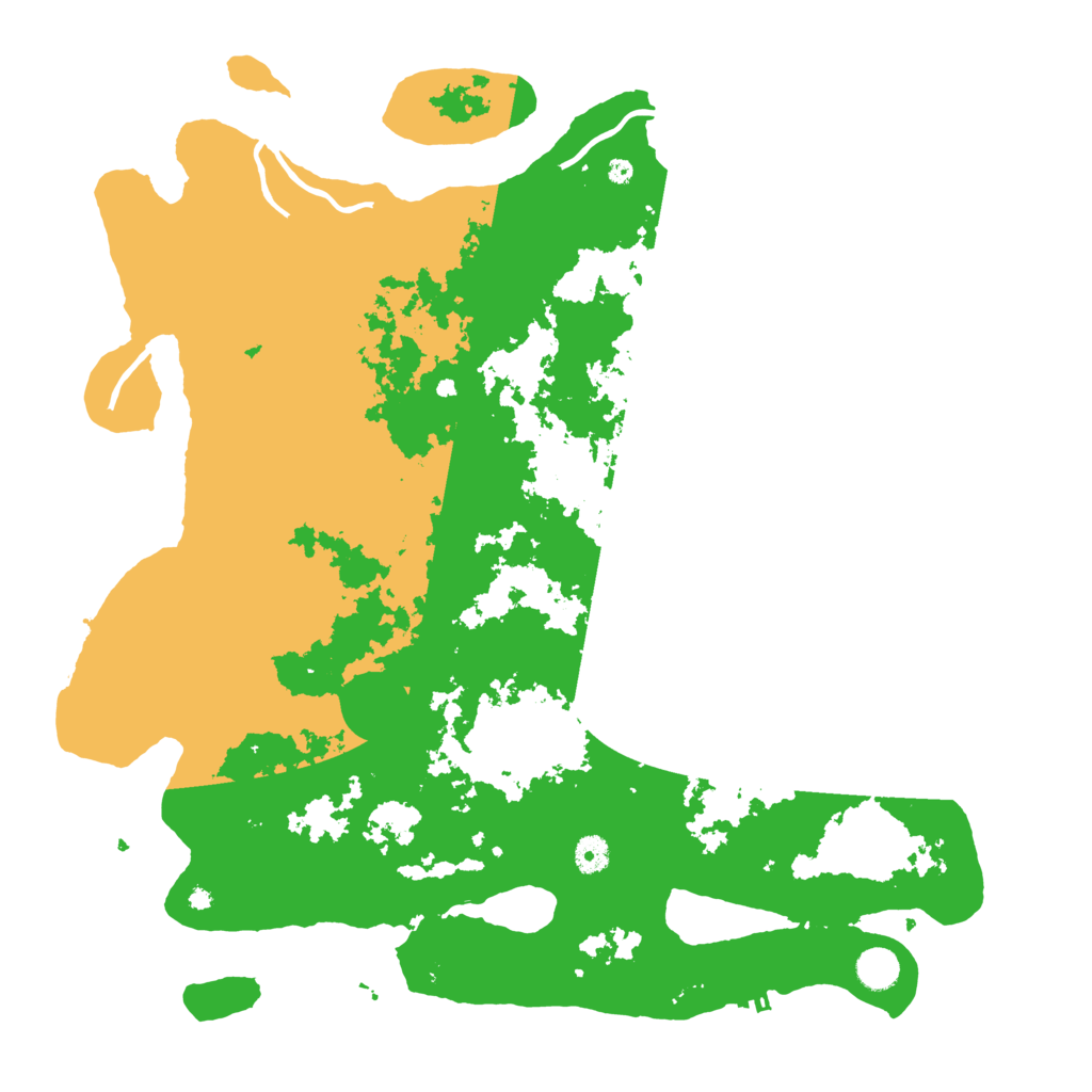 Biome Rust Map: Procedural Map, Size: 4500, Seed: 2510945