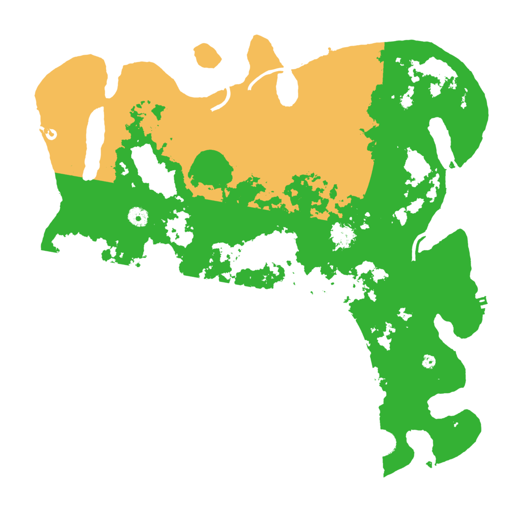 Biome Rust Map: Procedural Map, Size: 4000, Seed: 78818784