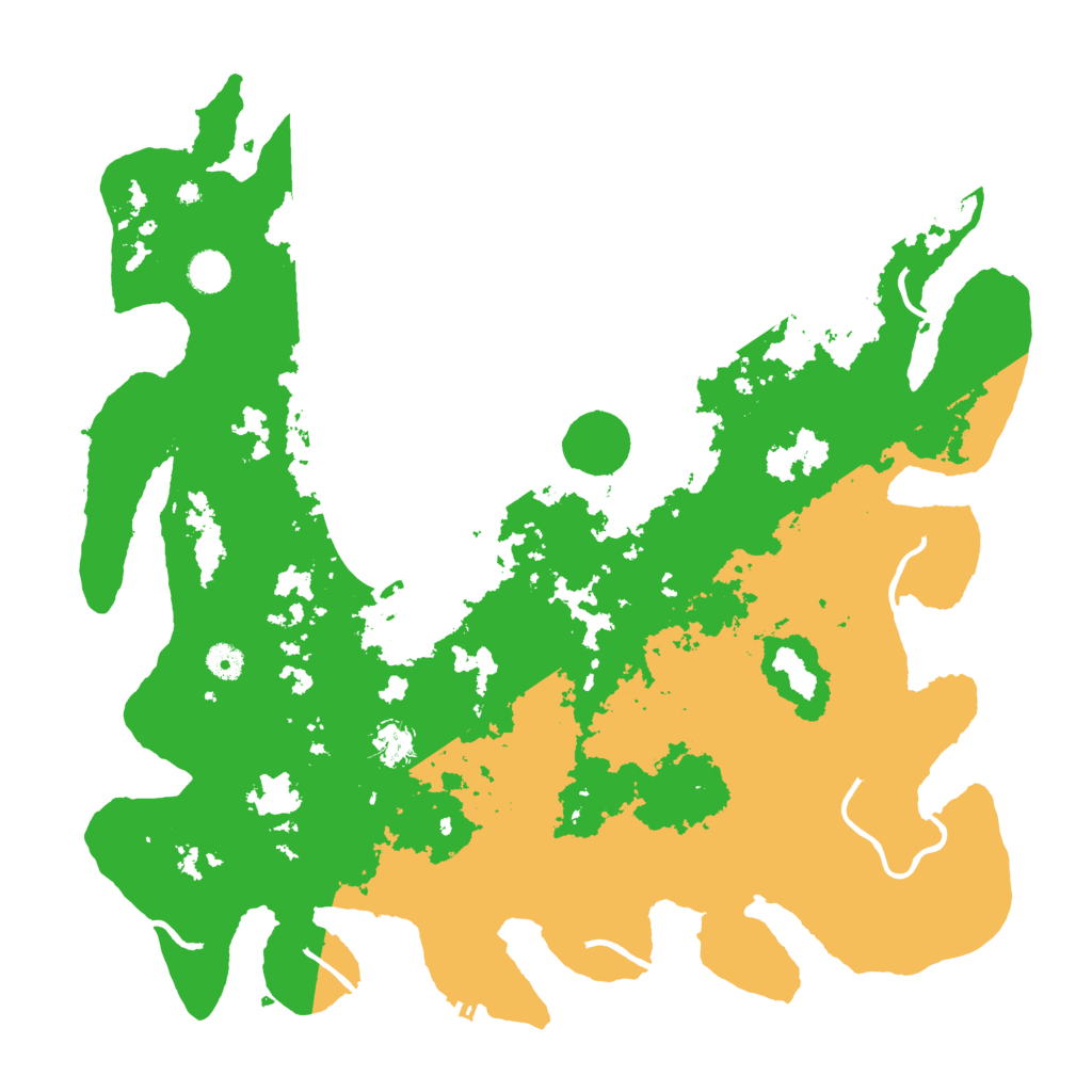 Biome Rust Map: Procedural Map, Size: 4500, Seed: 3974362