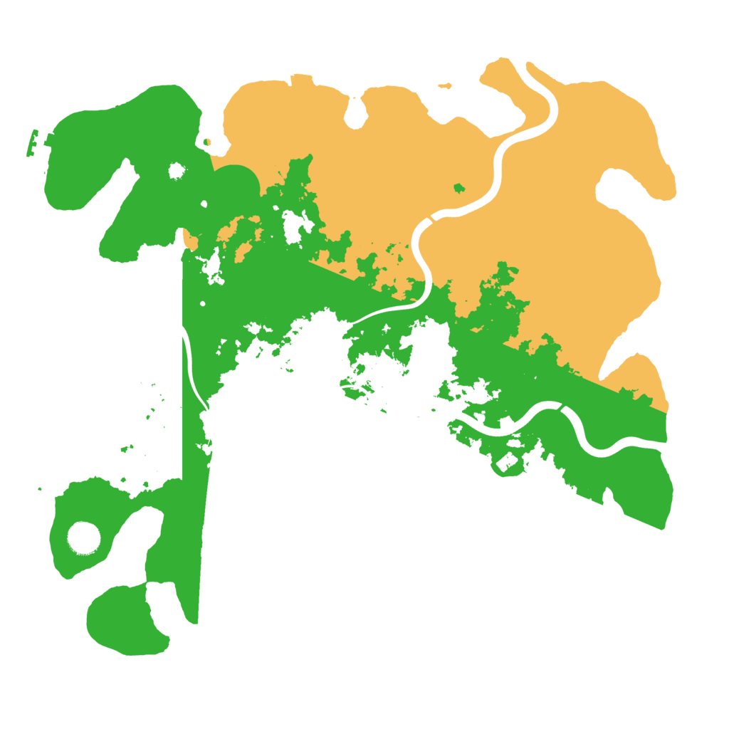 Biome Rust Map: Procedural Map, Size: 3950, Seed: 819804438