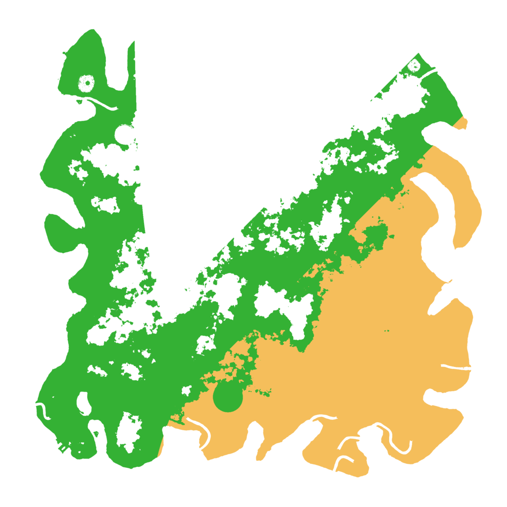 Biome Rust Map: Procedural Map, Size: 4500, Seed: 5296001