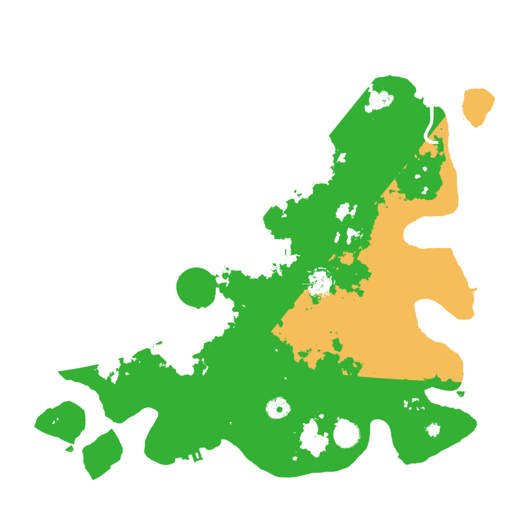 Biome Rust Map: Procedural Map, Size: 3500, Seed: 1832102187