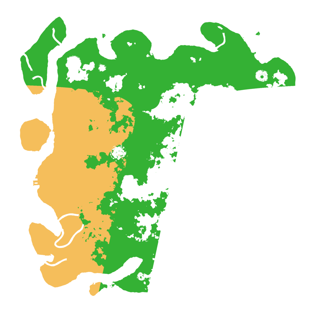 Biome Rust Map: Procedural Map, Size: 4000, Seed: 70176088