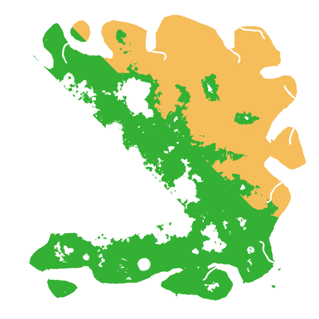 Biome Rust Map: Procedural Map, Size: 4500, Seed: 2330012