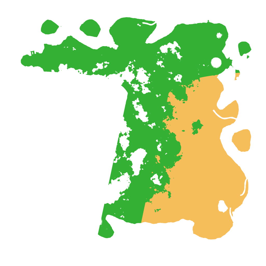 Biome Rust Map: Procedural Map, Size: 4500, Seed: 1953841932