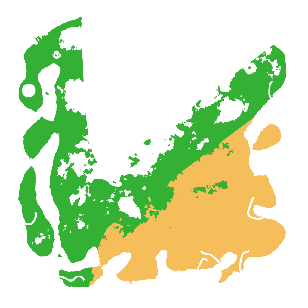 Biome Rust Map: Procedural Map, Size: 4000, Seed: 7162