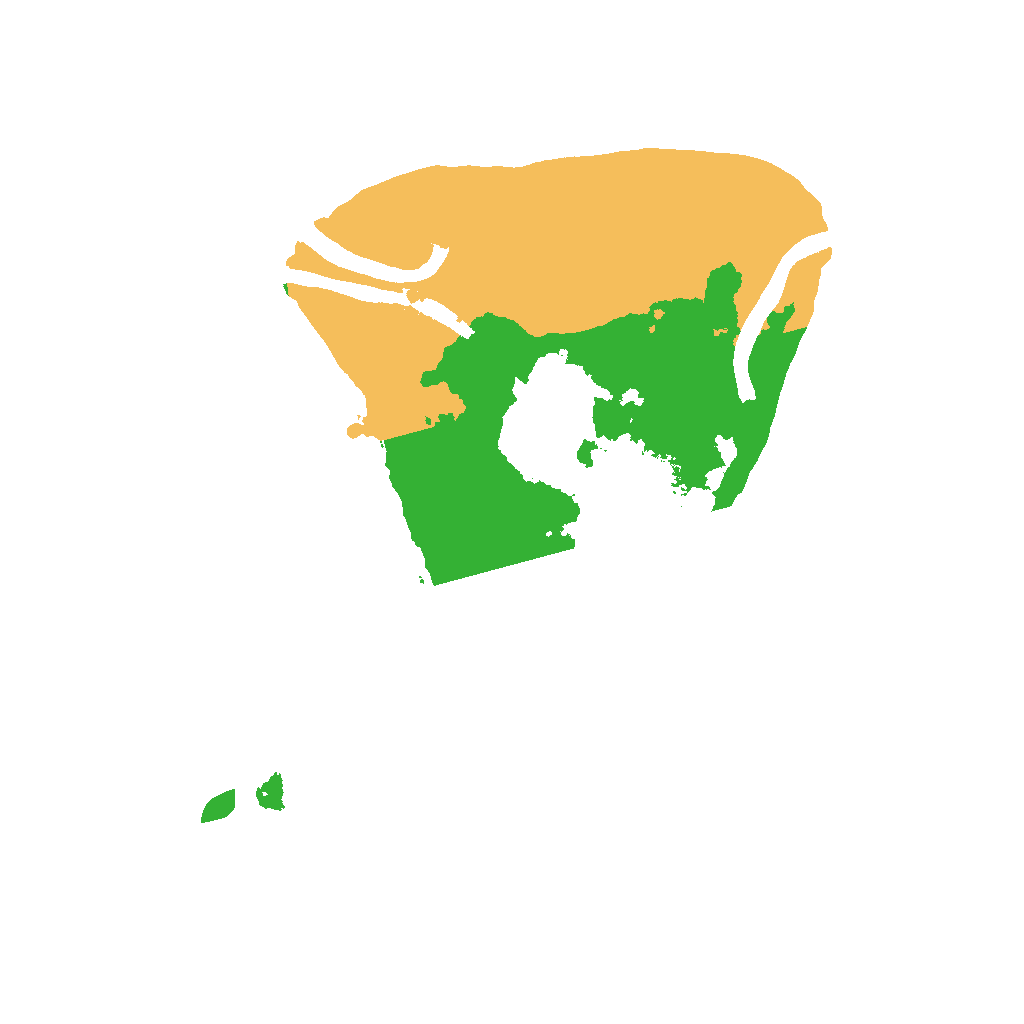 Biome Rust Map: Procedural Map, Size: 1500, Seed: 2384