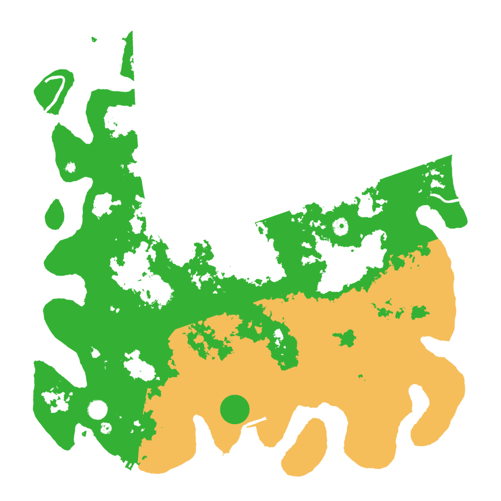 Biome Rust Map: Procedural Map, Size: 4500, Seed: 1707648