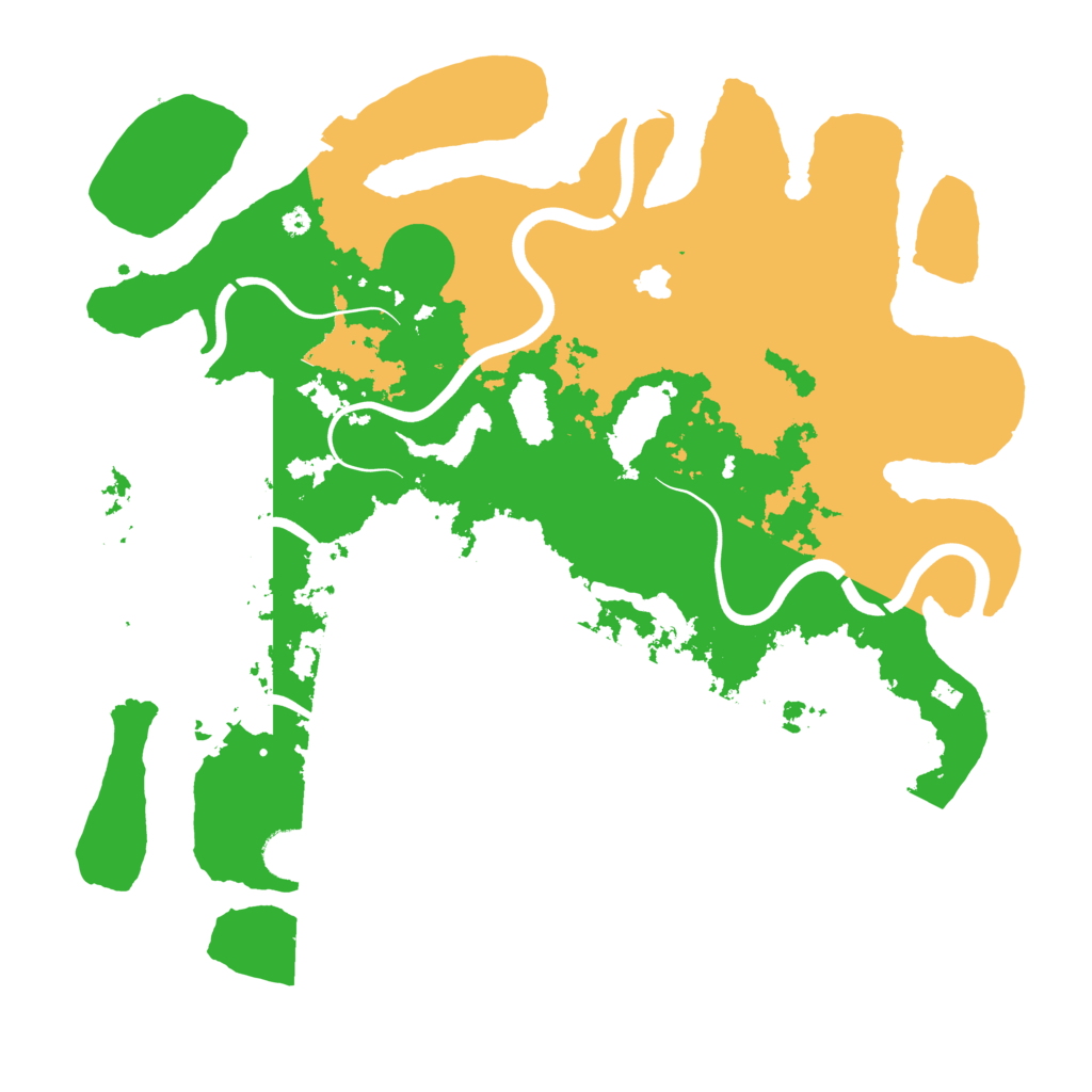 Biome Rust Map: Procedural Map, Size: 4000, Seed: 295917094