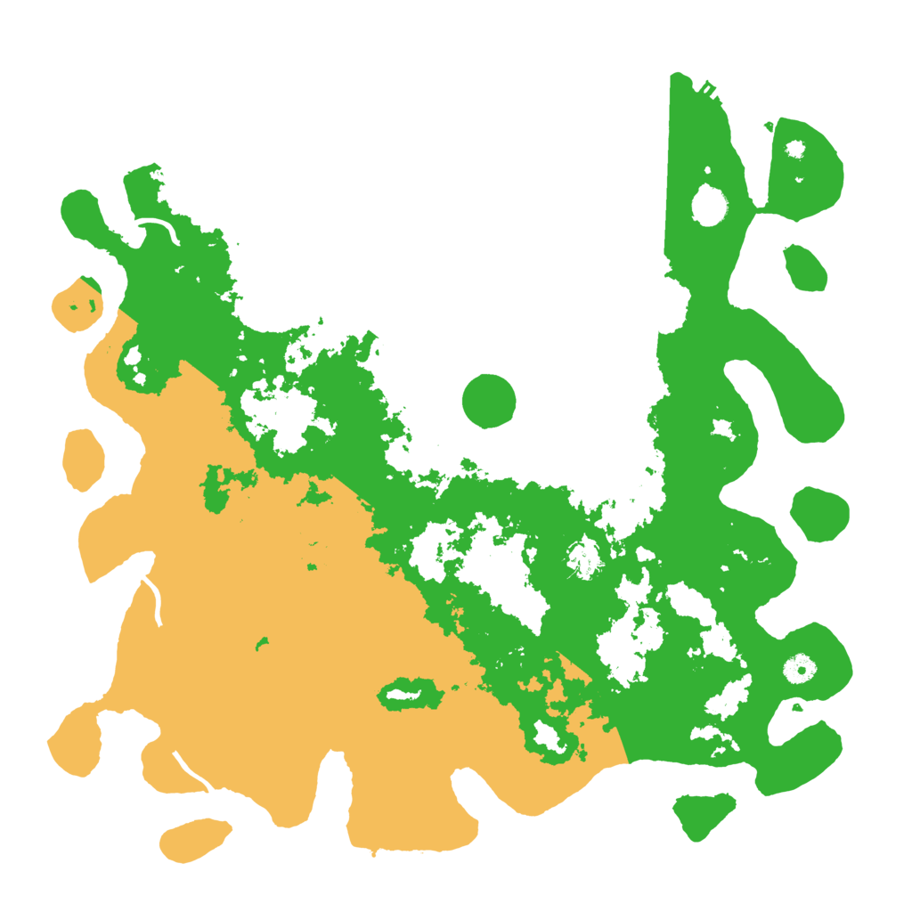 Biome Rust Map: Procedural Map, Size: 4500, Seed: 8572