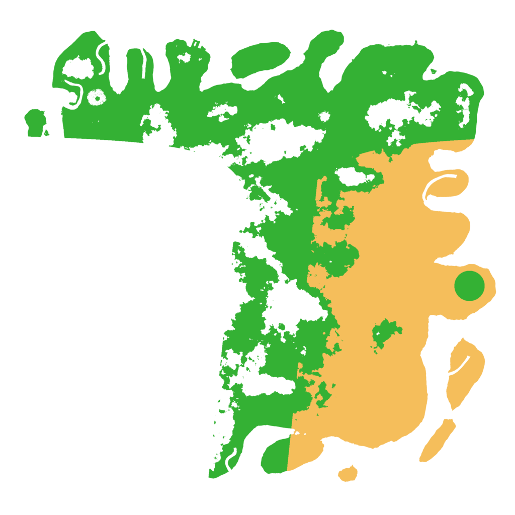 Biome Rust Map: Procedural Map, Size: 4500, Seed: 506080609