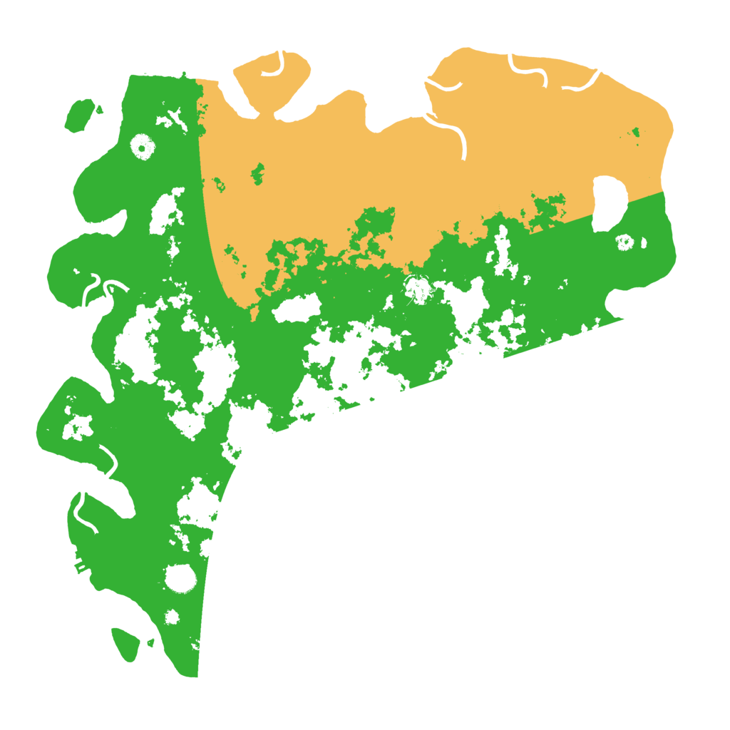 Biome Rust Map: Procedural Map, Size: 4500, Seed: 1152717