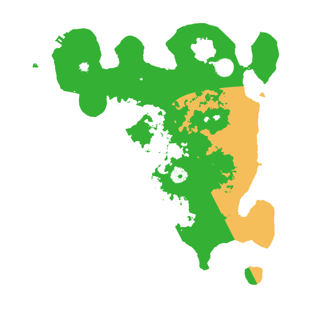 Biome Rust Map: Procedural Map, Size: 3000, Seed: 361095931
