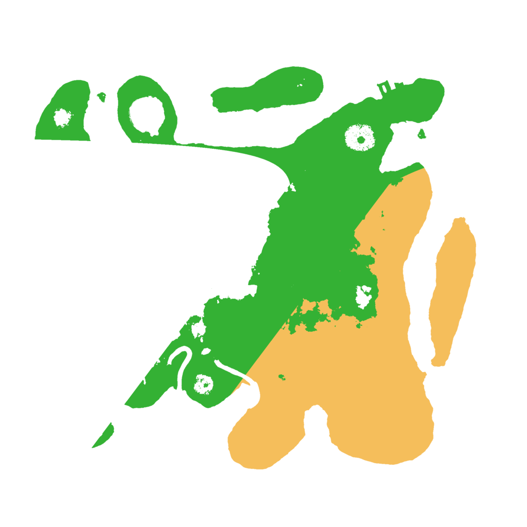 Biome Rust Map: Procedural Map, Size: 2800, Seed: 871218474