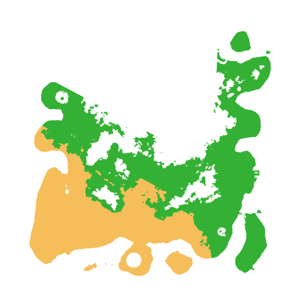 Biome Rust Map: Procedural Map, Size: 3500, Seed: 1722153967