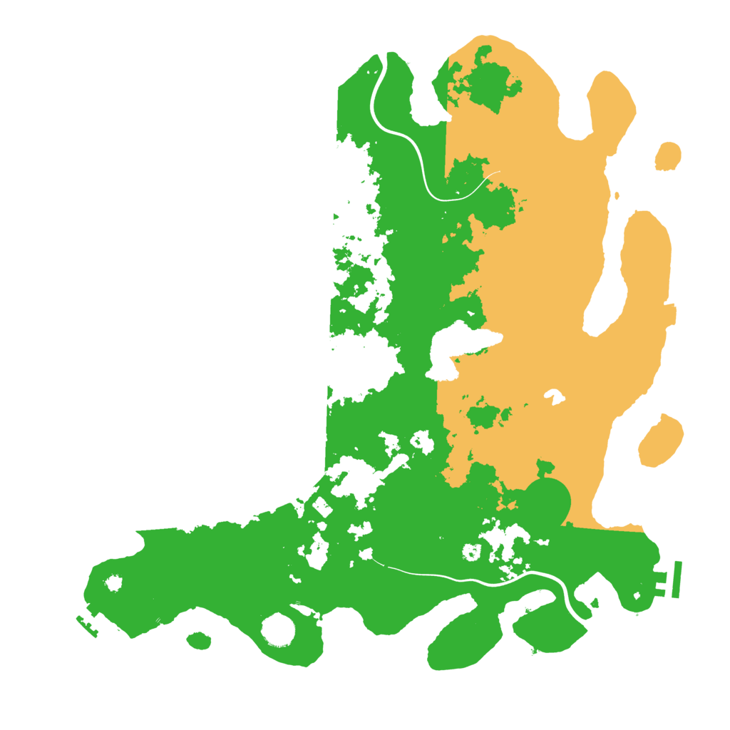 Biome Rust Map: Procedural Map, Size: 4000, Seed: 1221536346