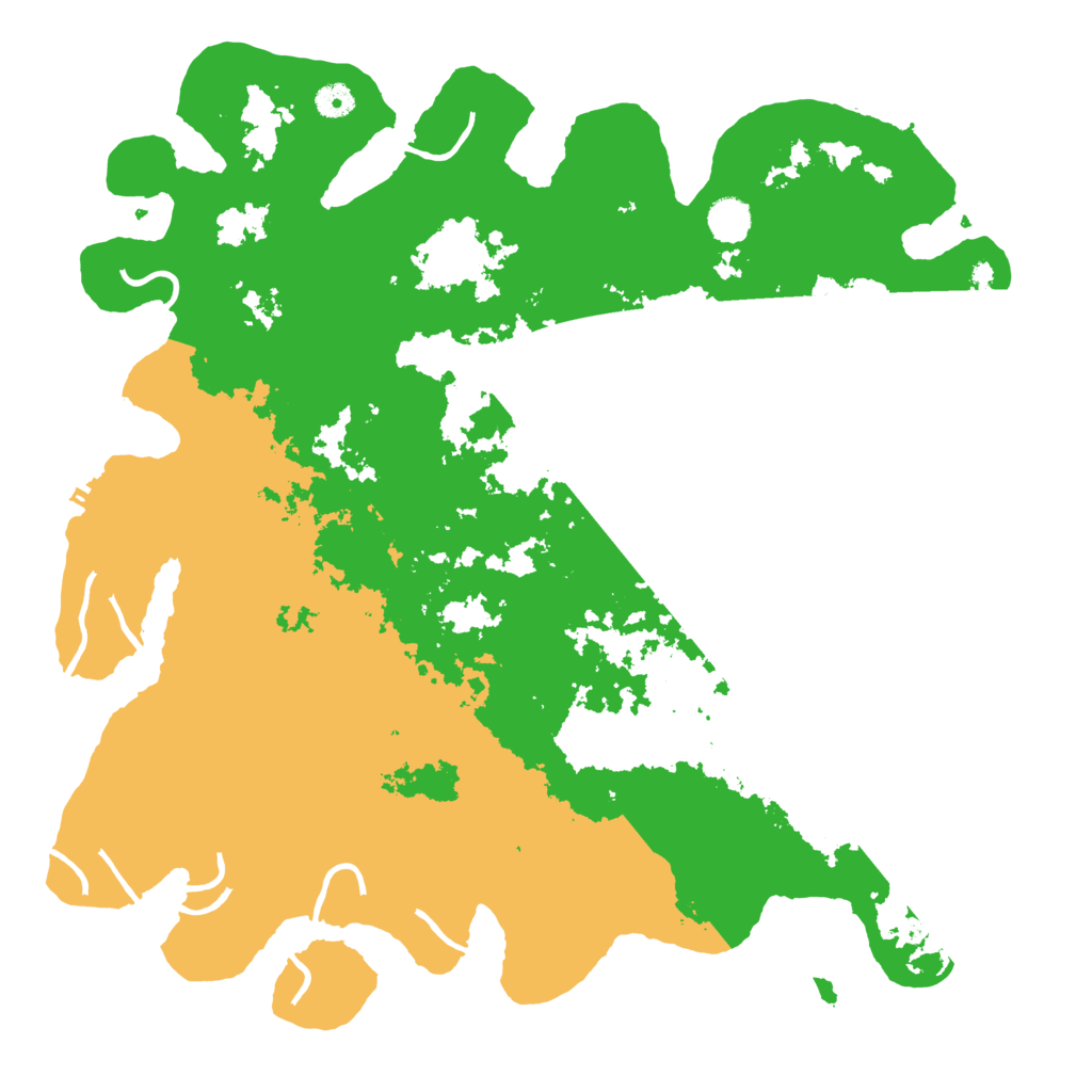 Biome Rust Map: Procedural Map, Size: 4500, Seed: 3638556