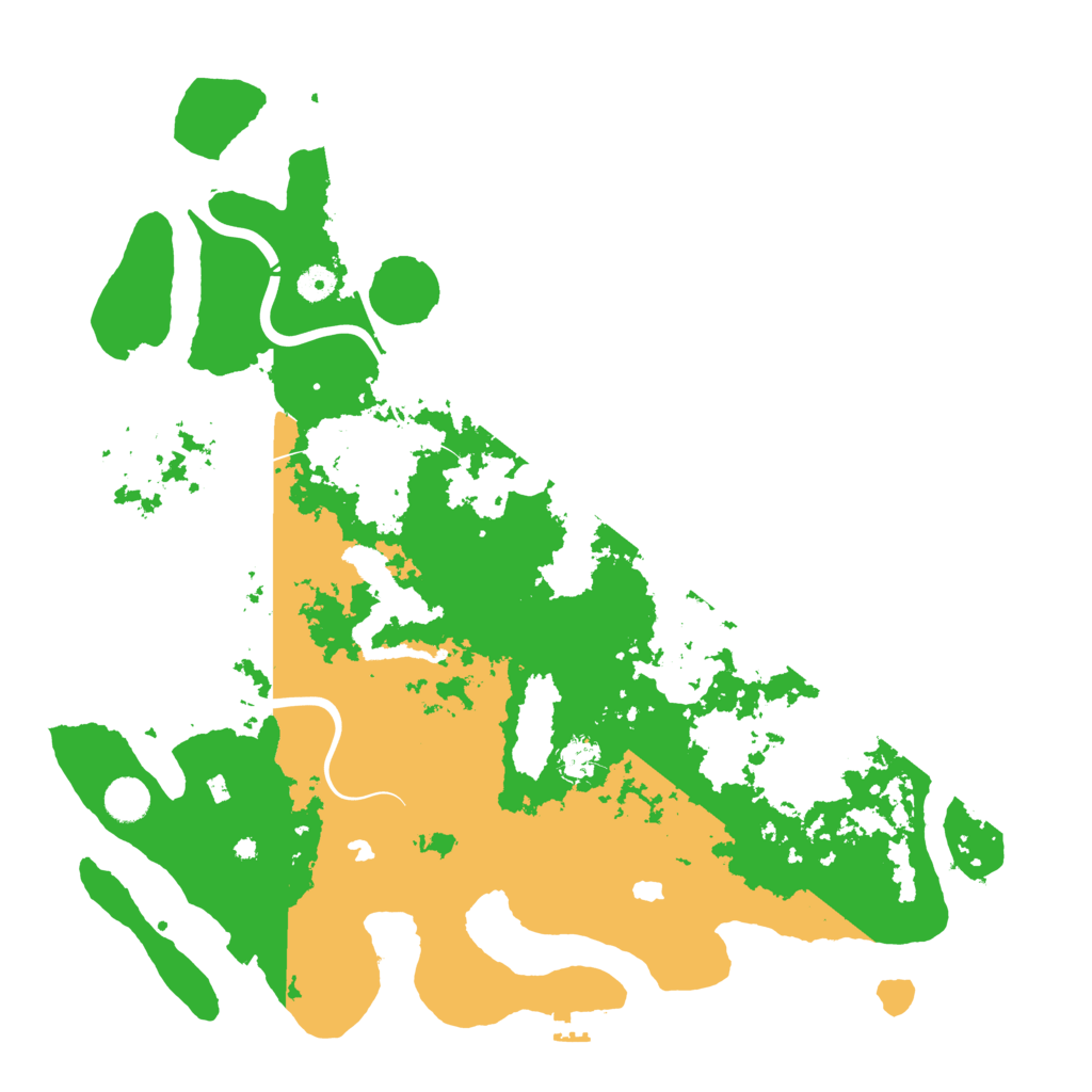 Biome Rust Map: Procedural Map, Size: 4500, Seed: 3556499