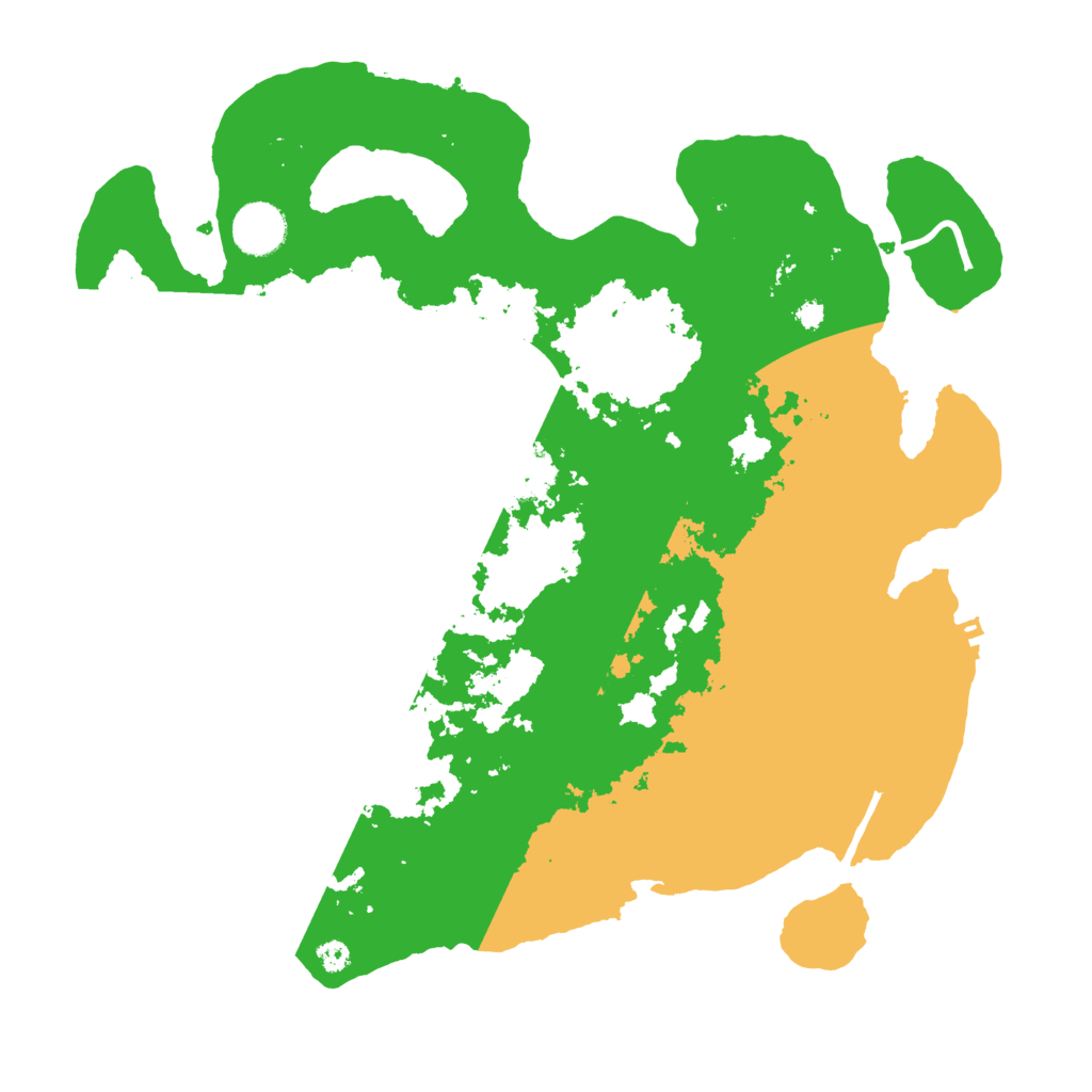 Biome Rust Map: Procedural Map, Size: 3600, Seed: 18210312
