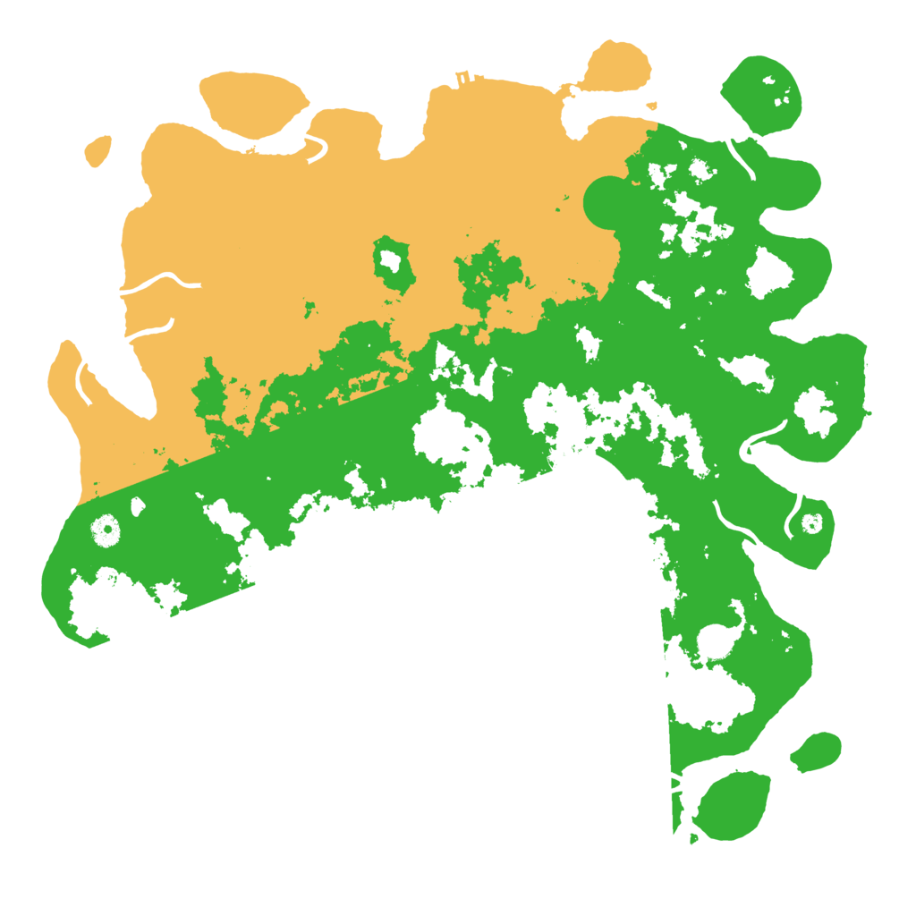 Biome Rust Map: Procedural Map, Size: 4500, Seed: 1856321319