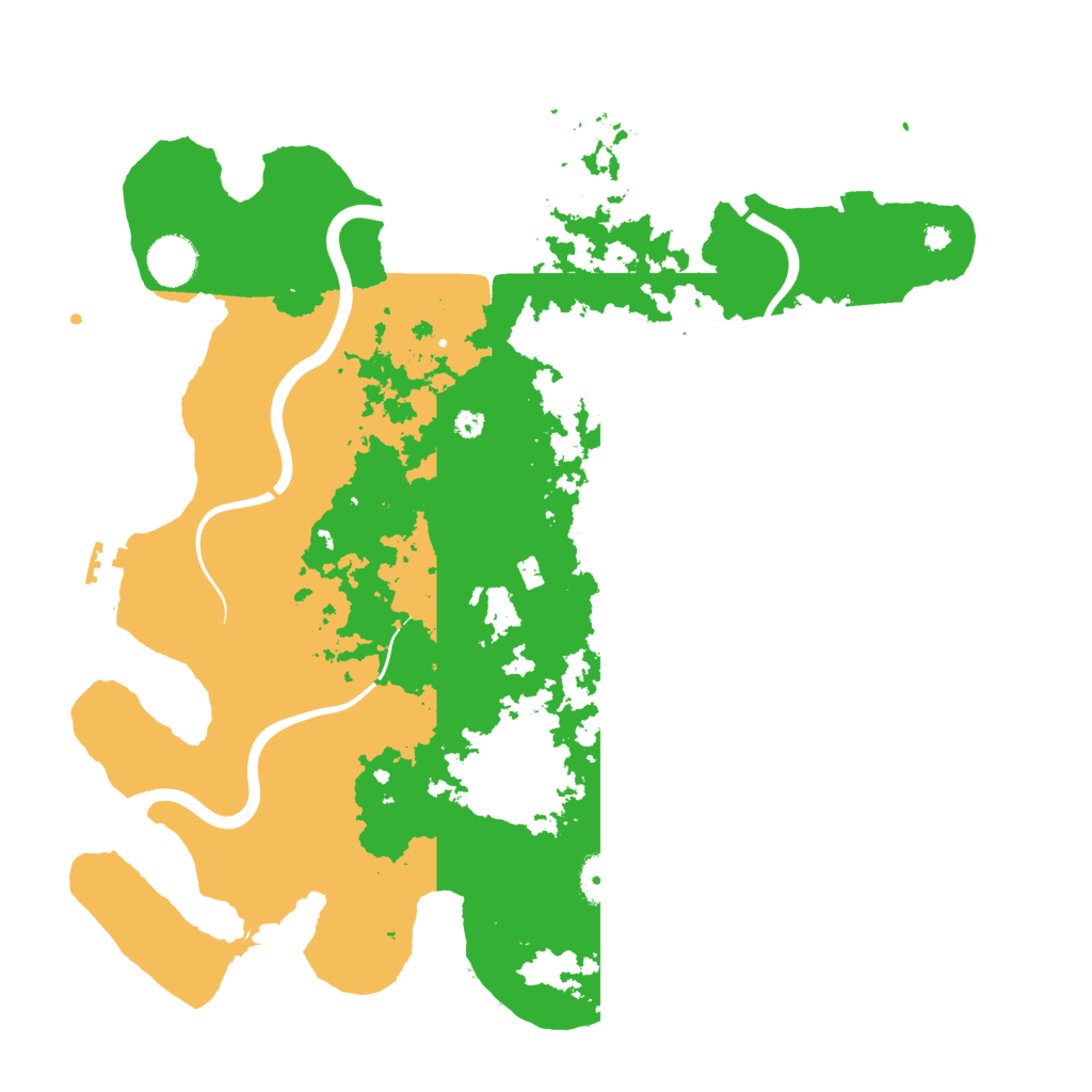 Biome Rust Map: Procedural Map, Size: 3850, Seed: 1282276121