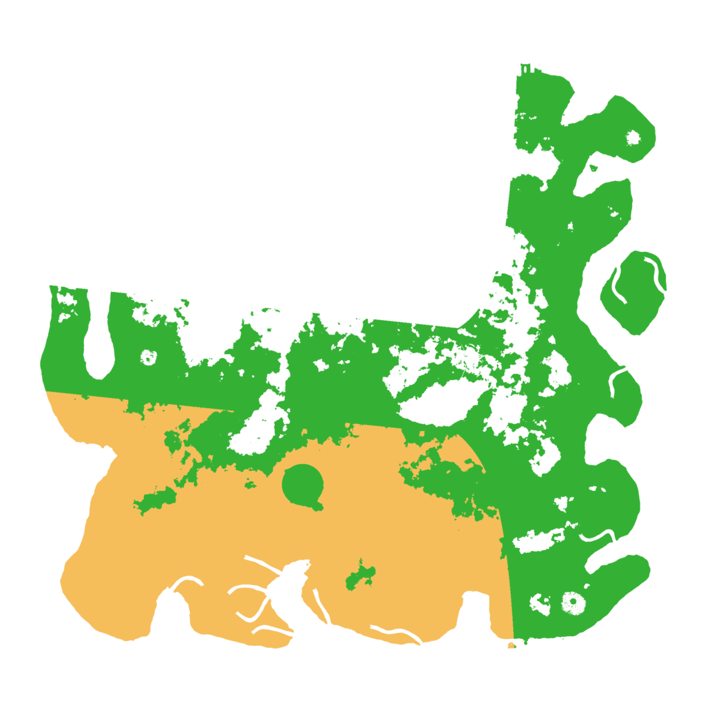 Biome Rust Map: Procedural Map, Size: 4500, Seed: 2831601