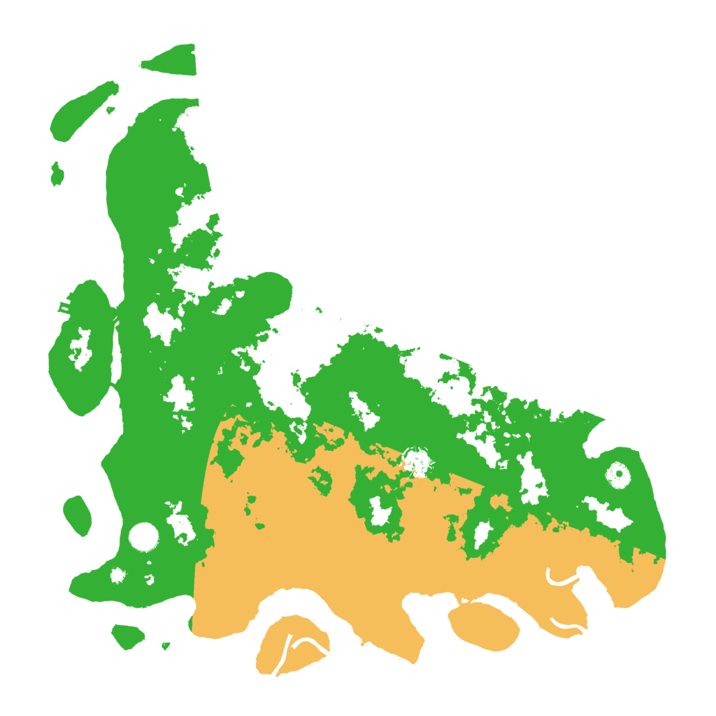 Biome Rust Map: Procedural Map, Size: 4300, Seed: 222222222