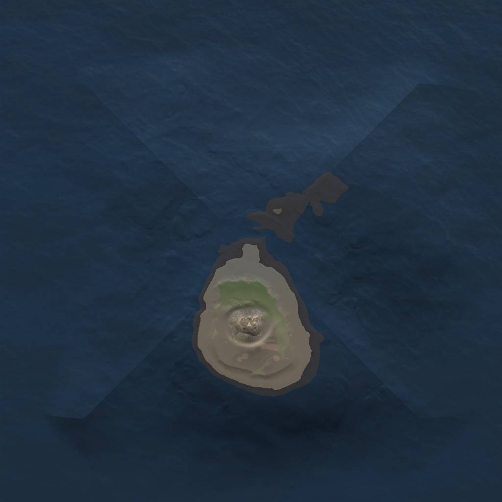 Rust Map: Procedural Map, Size: 1000, Seed: 1870411922, 3 Monuments