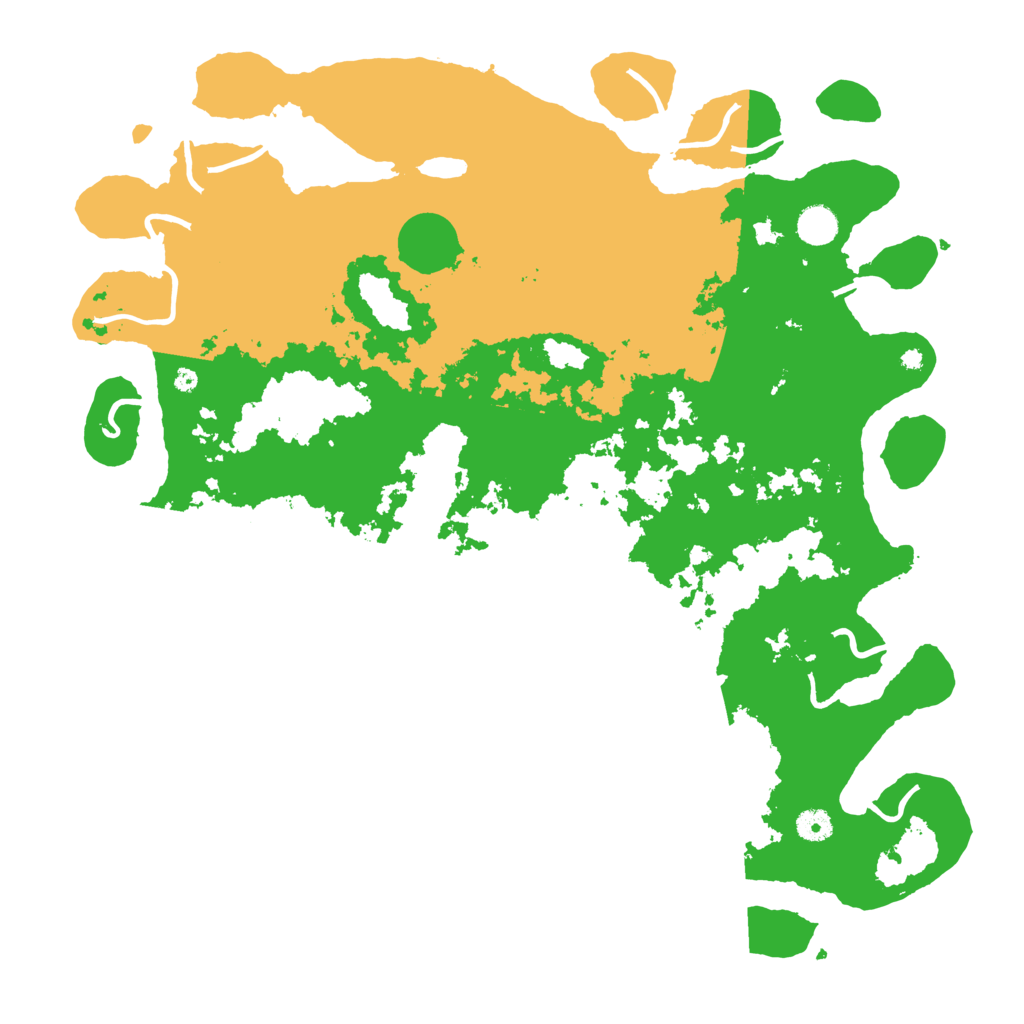 Biome Rust Map: Procedural Map, Size: 4500, Seed: 1982997