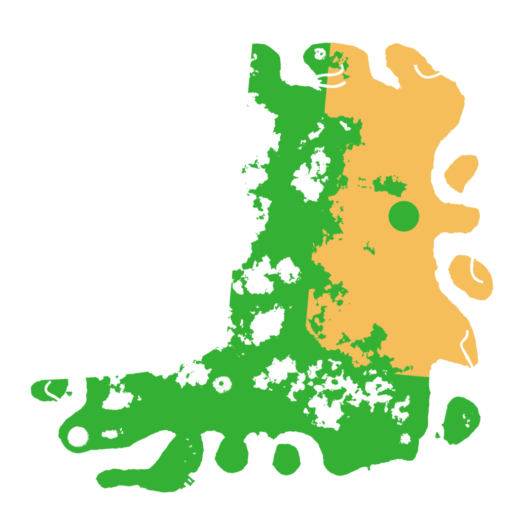 Biome Rust Map: Procedural Map, Size: 4500, Seed: 801990