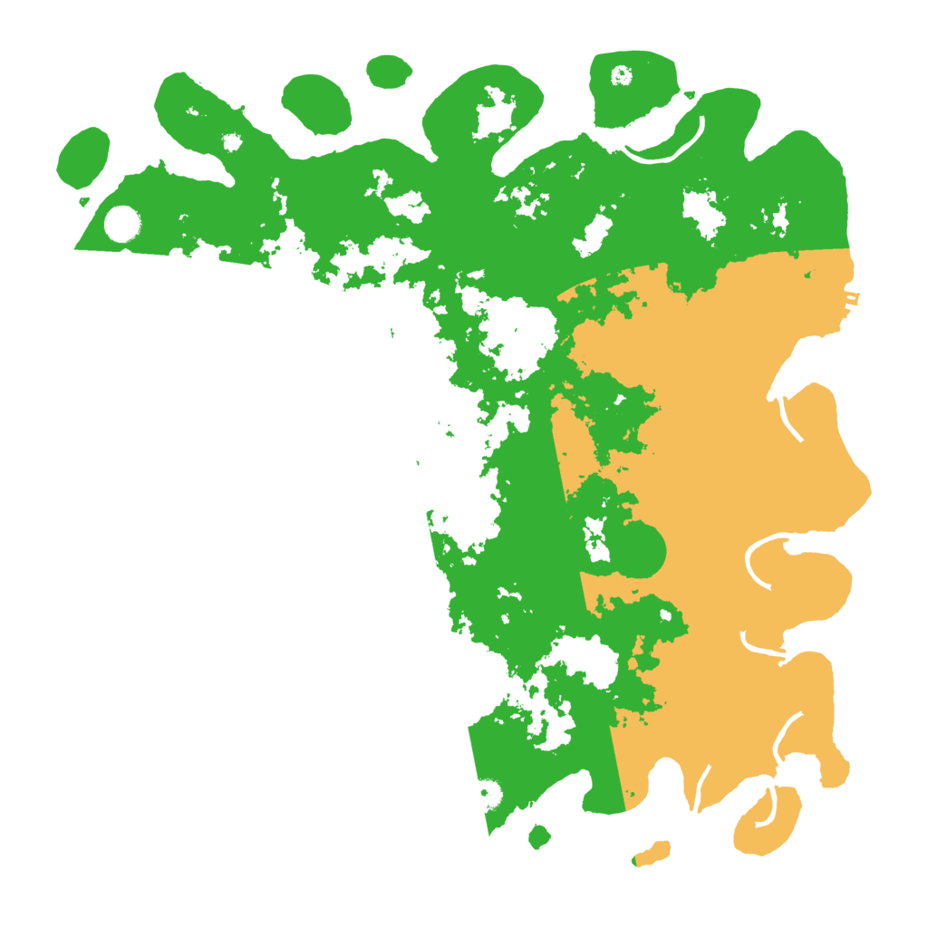 Biome Rust Map: Procedural Map, Size: 4500, Seed: 4347734