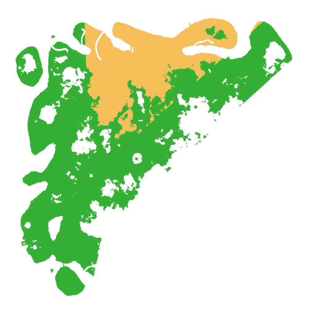 Biome Rust Map: Procedural Map, Size: 4500, Seed: 4291506